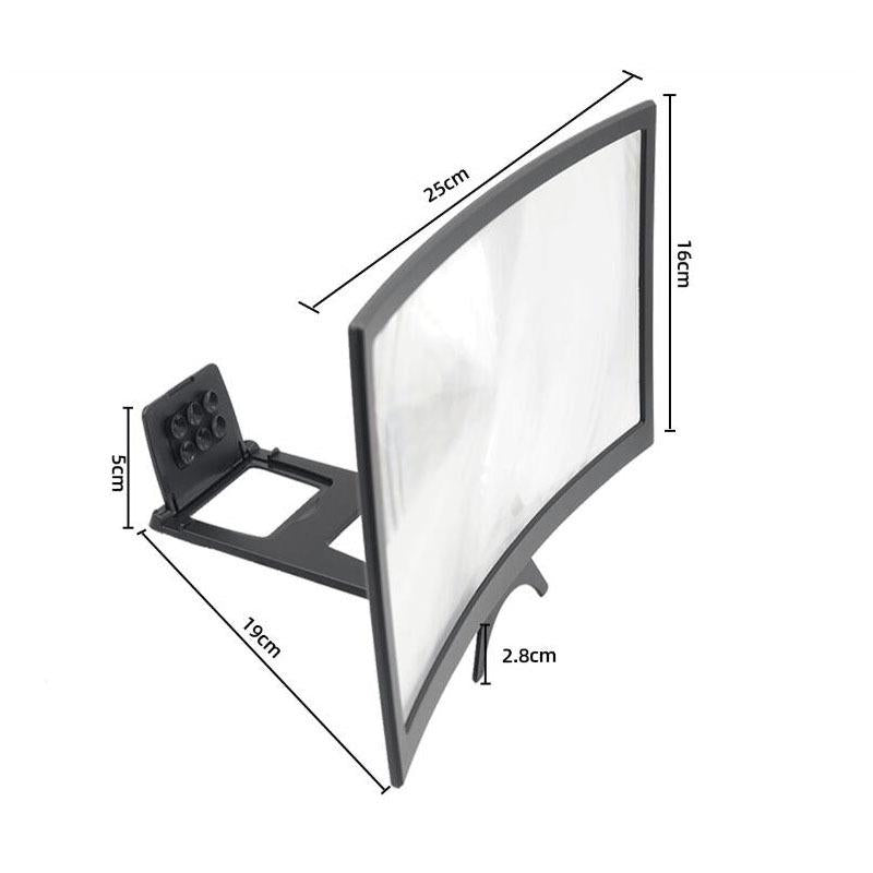 Amplificateur d'écran de téléphone incurvé 3D 🇵🇫