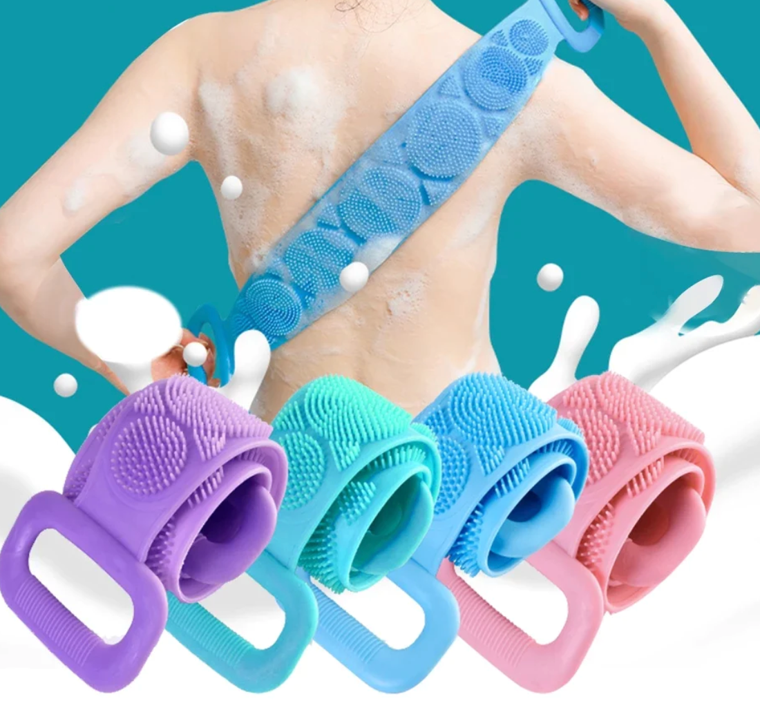 Brosse de bain en silicone