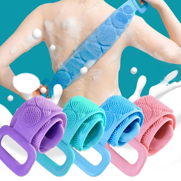 Brosse de bain en silicone