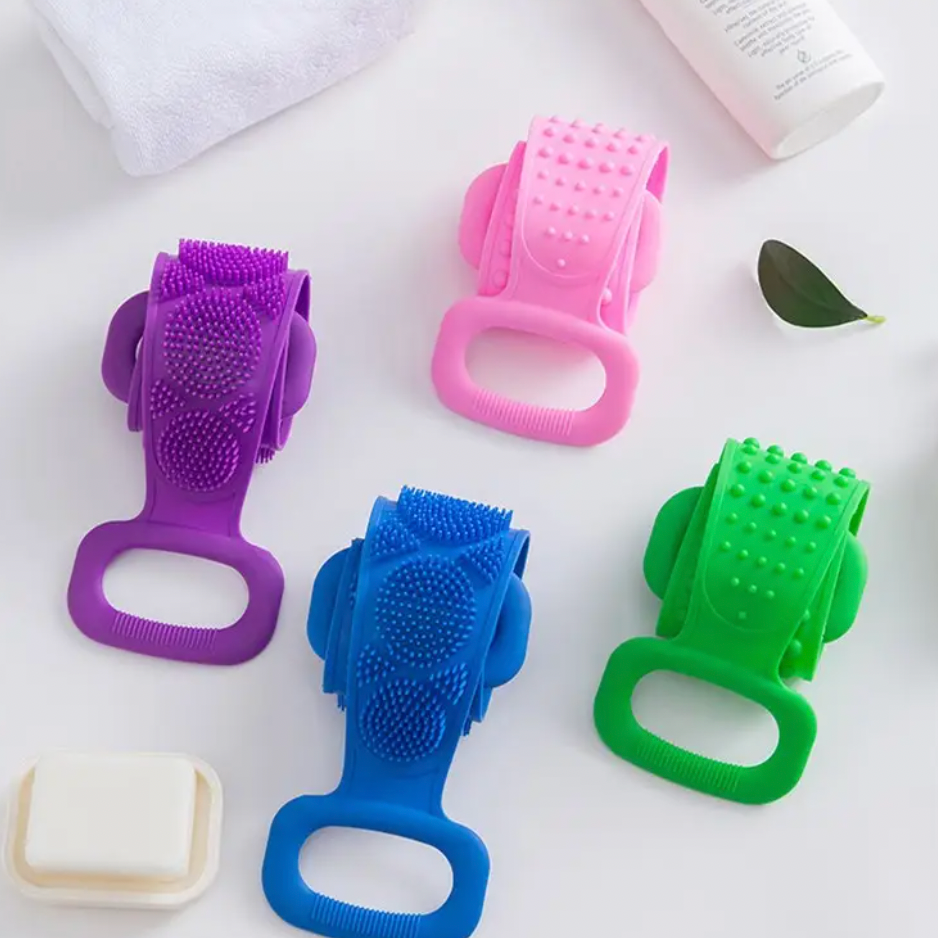 Brosse de bain en silicone